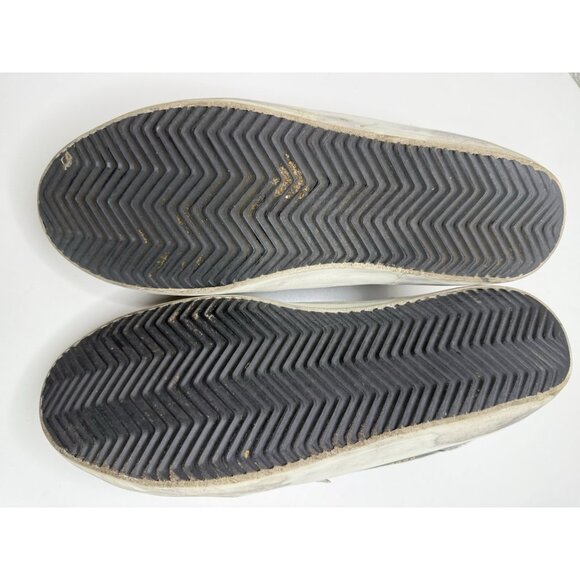 Golden Goose Super-Star Leather Sneakers in Black and White Size 41 - Picture 11 of 16